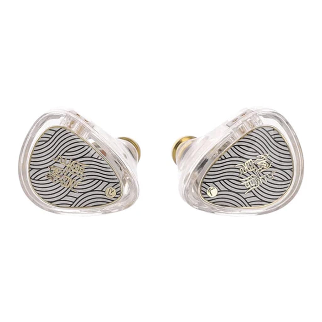 Tangzu Wan'er S.G 2 Wired IEM Earphone with Mic, 10mm PET Diaphragm Dynamic Driver In-Ear Monitor earbuds with Ergonomic Resin Housing, Detachable 0.7...