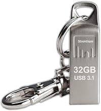 Strontium Ammo 3.1 32 GB USB Flsh Drive (Silver)