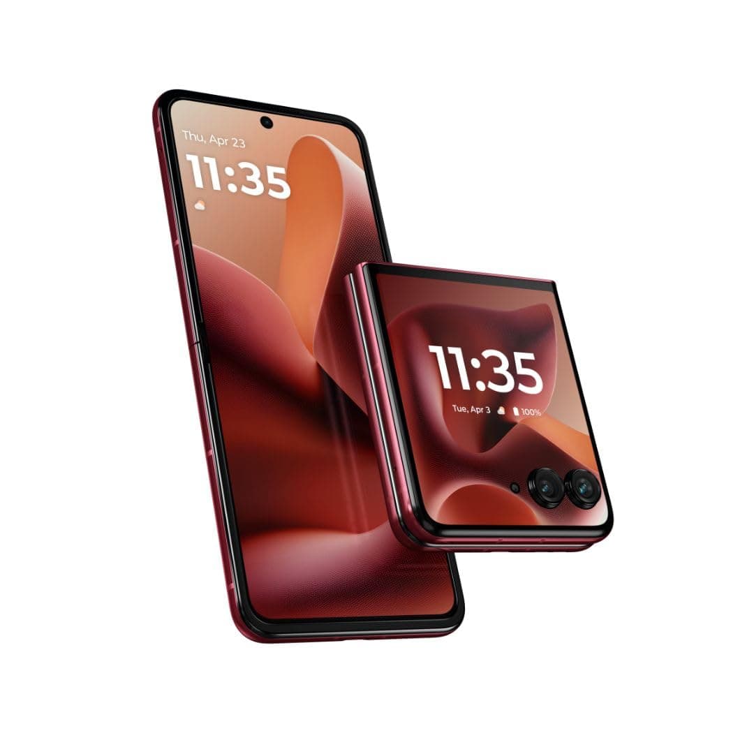 Motorola razr 60 Ultra (Pantone Rio Red, 16 GB RAM, 512 GB Storage) | Snapdragon 8 Elite Mobile Platform | 6.9" AMOLED Upto 165Hz Display | 50 MP + 50...