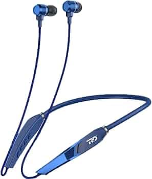 RD M-150 Bluetooth Neckband 100H Playtime, 13mm Drivers | Multiple EQ Modes | Latest Bluetooth v5.1 Earphone IPX4 Sweat Resistant | 6 Months Warranty ...