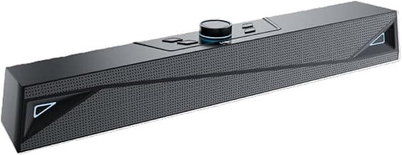 ModishOmbre® BeatBoxx 20W Bluetooth Speaker Portable Soundbar | 8 Hours Playtime | Dual 10W Dynamic Drivers | BT5.3/USB/T...