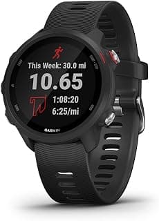Garmin Forerunner 245 Music, GPS Running Smartwatch with Music and Advanced Dynamics, Black