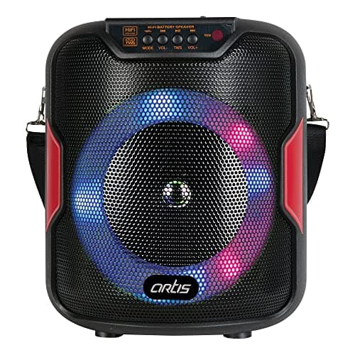 Artis BT303 20W Portable 5.0 Bluetooth Party Speaker with FM/USB/TF Card & Wired Mic