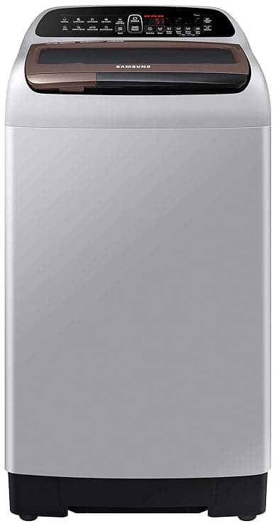 Samsung 6.5 Kg Inverter 5 star Fully-Automatic Top Loading Washing Machine (WA65T4560NS/TL, Imperial Silver, Wobble technology) Washing Machines & Dry