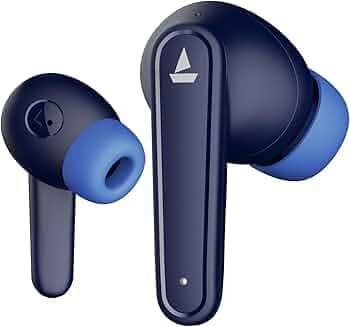 (Refurbished) boAt Airdopes 115 in Ear TWS Earbuds with ENx & Beast Mode, Upto 24 Hrs Playback and ASAP Charge(Furious Blue)