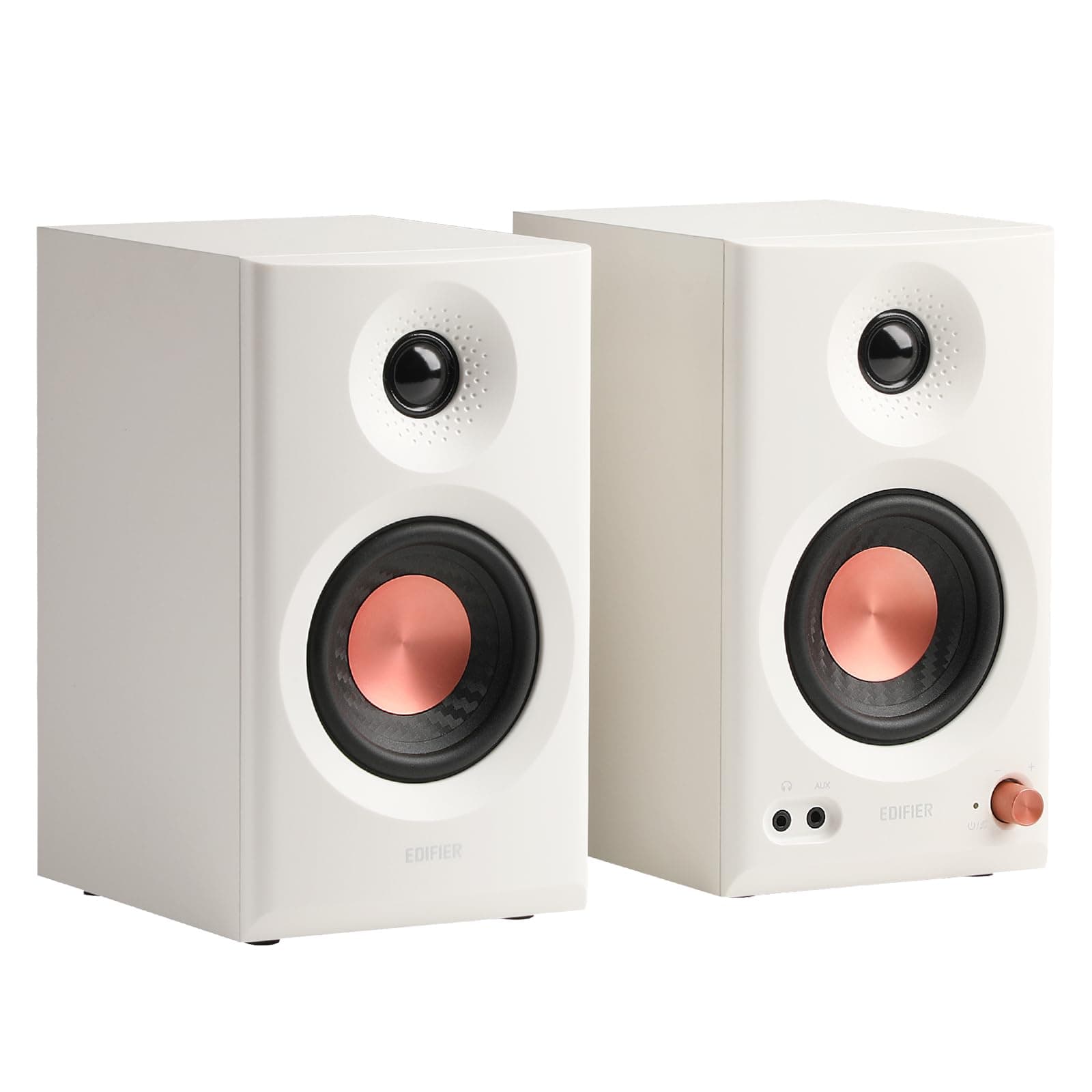 Edifier MR3 Powered Studio Monitor Speakers - 36W RMS Hi-Res Active Desktop Reference Monitors with Acoustic Room Compensation, Bluetooth V5.4, TRS, R...