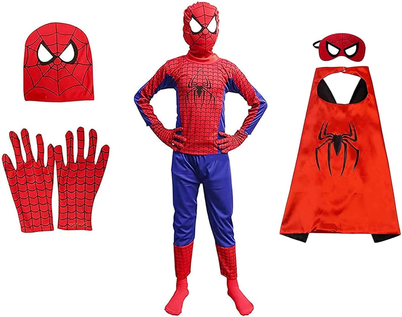 YUPPIN costume superhero dress for boys and girls fancy dresses for kids birthday party props