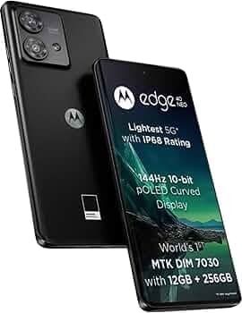 Motorola Edge 40 Neo (Black Beauty, 256 GB) (12 GB RAM)