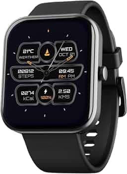 (Refurbished) boAt Wave Arcade Smart Watch(Active Black)