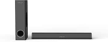 ALPSS AUDIO GSTAR-1400-PRO 180watts RMS Bluetooth Soundbar + Subwoofer with ESIS New Digital Equalizer Settings,Powerful Soundbar with DSP-Digital Sou...