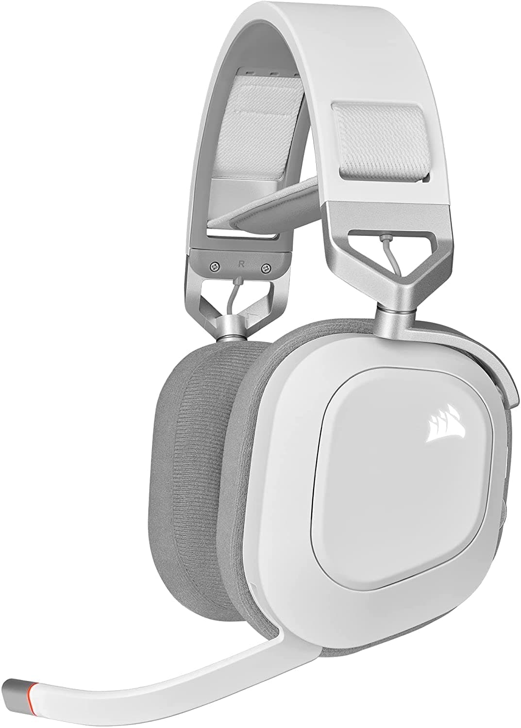 Corsair HS80 RGB Wireless Premium Gaming On Ear Headset with Dolby Atmos Audio (Low-Latency, Omni-Directional Microphone, 60ft Range, Up to 20 Hours B...
