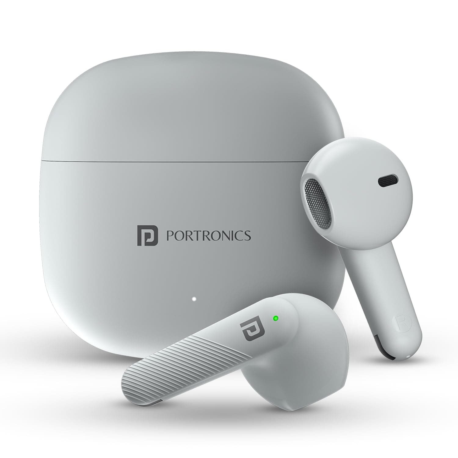 Portronics Harmonics Twins S18 in Ear TWS Earbuds with 30H Playtime, in Built HD Mic, Game/Music Mode, 13mm Dynamic Driver, Low Latency, Touch Control...