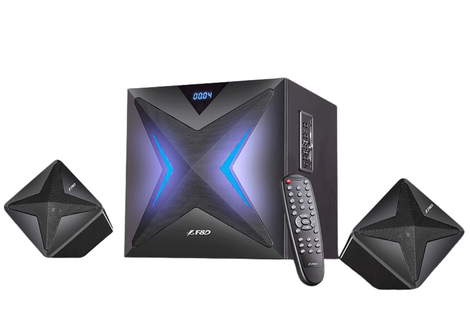 F&D F550X 56 Watt 2.1 Channel Wireless Bluetooth Multimedia Speaker