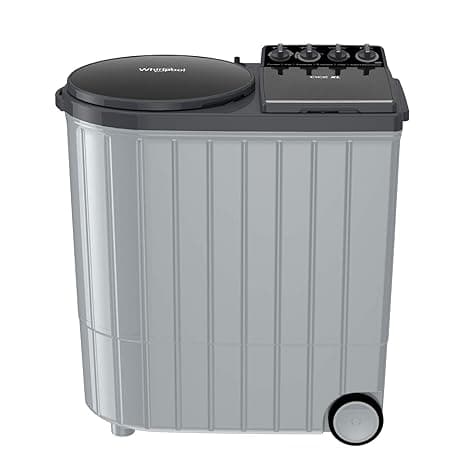 Whirlpool 10.5 Kg 5 Star Semi-Automatic Top Loading Washing Machine (ACE XL 10.5, Silver Grey Dazzle, 3D Scrub Technology) Washing Machines & Dryers