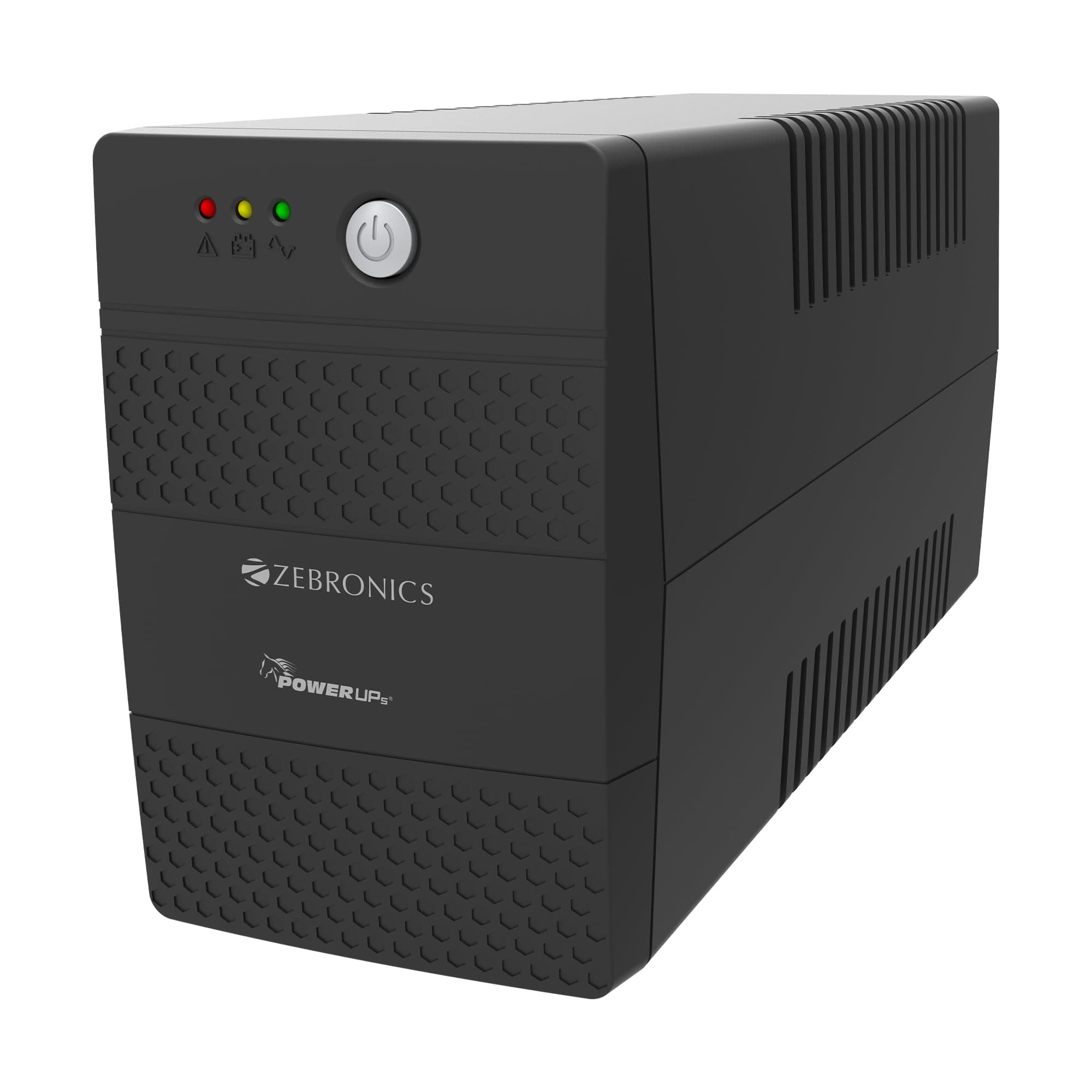 ZEBRONICS Newly Launched U735 600VA/360W Microcontroller Based UPS for Office Computers | Home PC with Auto Restart, Generator Compatible, Boost & Buc...