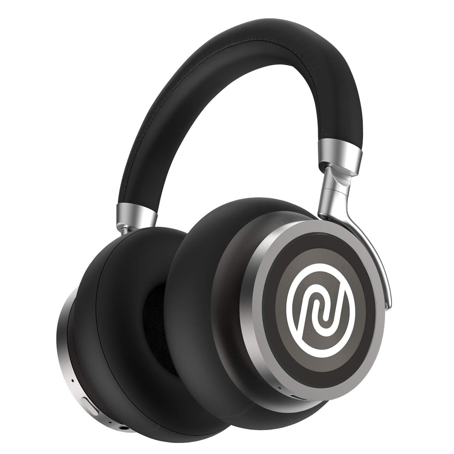 Noise Defy Over Ear Bluetooth Headphones with Active Noise Cancellation, Upto 30 Hour Playback, 40mm Dynamic Drivers (Onyx Black) Over-Ear