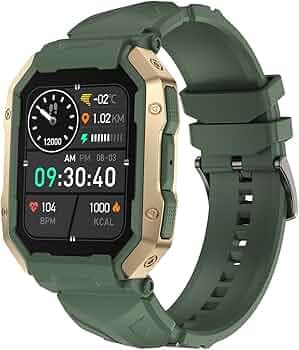 Fire-Boltt Cobra Smart Watch 1.78" Always-On AMOLED Display, Army Grade Strong Build, Bluetooth Calling with 123 Sports Modes, 60 Hz Refresh Rate, IP6...