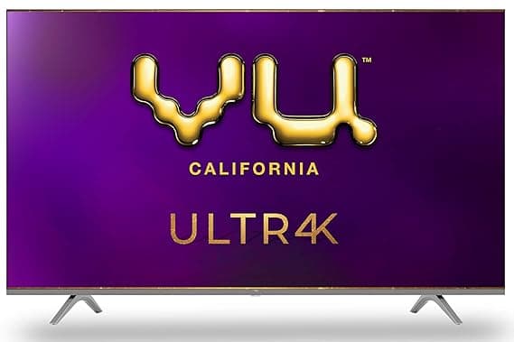 Vu 139 cm (55 inches) 4K Ultra HD Smart Android LED TV 55UT (Black) (2020 Model) | With 5-Hotkeys Smart Televisions