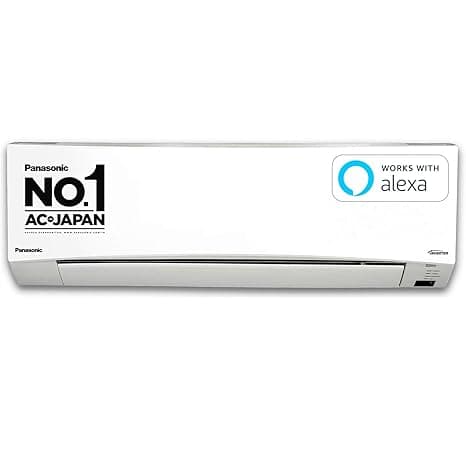Panasonic 1 Ton 3 Star Wi-Fi Inverter Split AC (Copper, PM 2.5 Filter, 2020 Model, CS/CU-SU12WKYW, White) Night Lights
