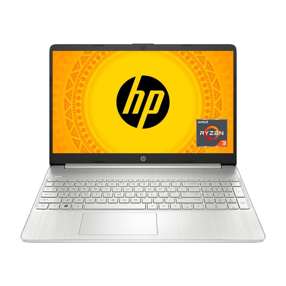 HP 15s, AMD Ryzen 3 5300U, 15.6 inch(39.6cm) FHD Anti-Glare Laptop(8GB SDRAM/512GB SSD/AMD Radeon Graphics/Win 11/MSO/Dual Speakers) 15s- eq2212AU