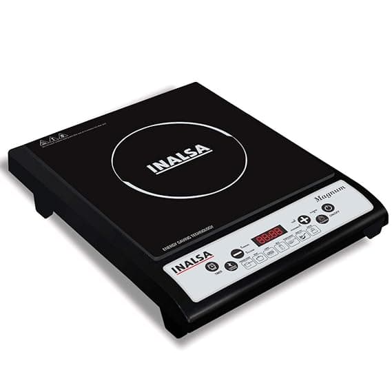 Inalsa Magnum Glass 1800 Watt Induction Cooktop (Black) Induction Cooktop