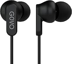 Newly Launched GOVO GOBASS 400 in-Ear Wired Earphones with HD Mic, Ergonomically Designed, 3D Powerful Bass with XL Drivers, Passive Noise Cancellatio