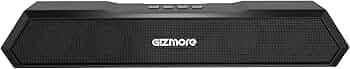GIZMORE BAR 1200 Bluetooth Soundbar with 12W RMS, TWS Function with Matte Finish, Upto 6 Hours Playback, BT Version 5.3 & Multi Connectivity