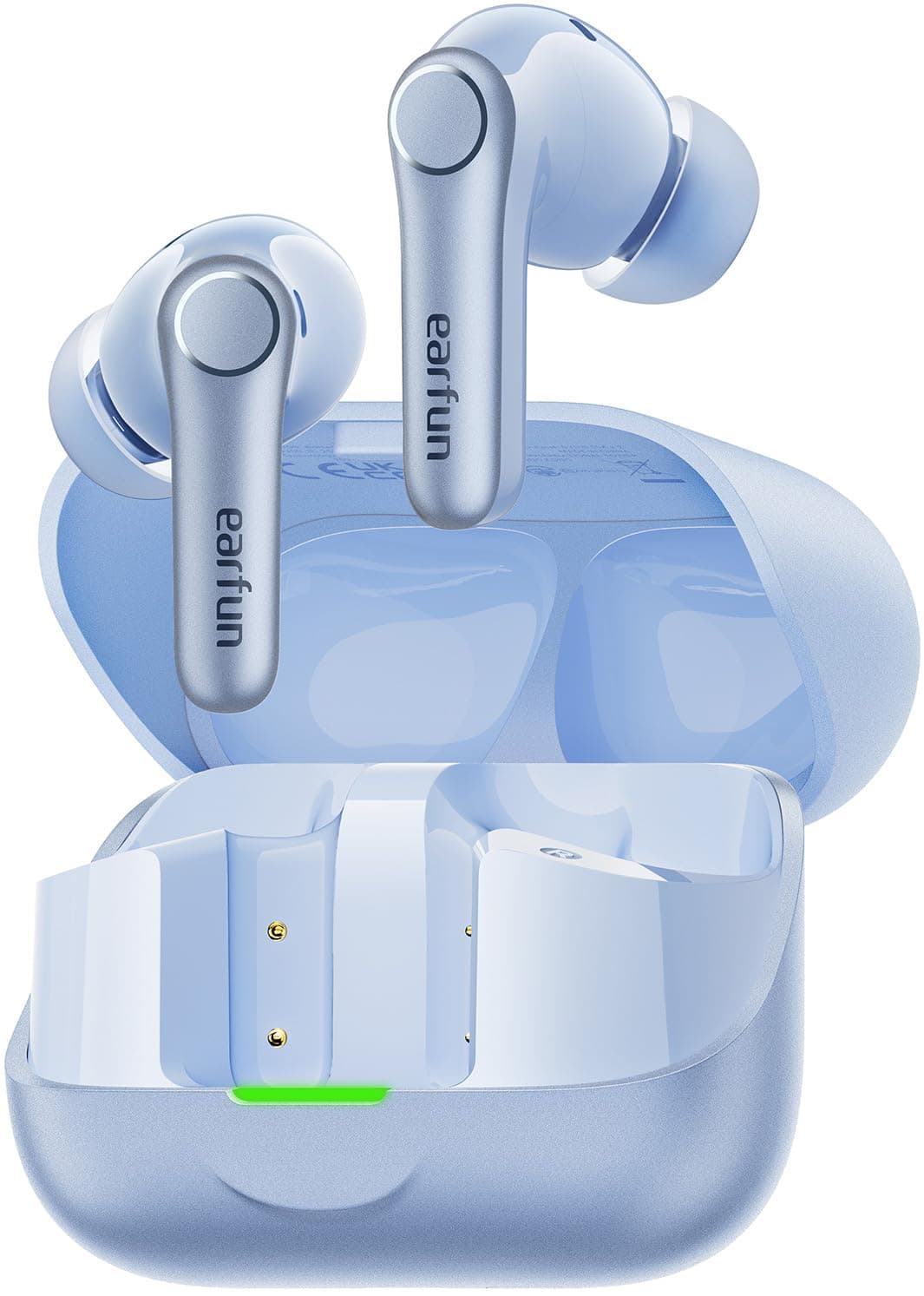 EarFun [2025 VGP Winner] Air Pro 4+ Adaptive Hybrid Noise Cancelling Wireless Earbuds Bluetooth 6.0,Qualcomm Snapdragon Sound, aptX Lossless,LDAC Hi-R...