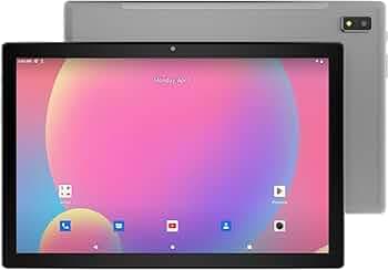 DOMO Slate SLP9 T310 10.1-Inch 1920x1200 IPS LCD, 4G Tablet PC, 4GB RAM | 64GB Storage| Android 12 | Dual SIM, LTE, Volte Calling, GPS, Bluetooth (Gre...