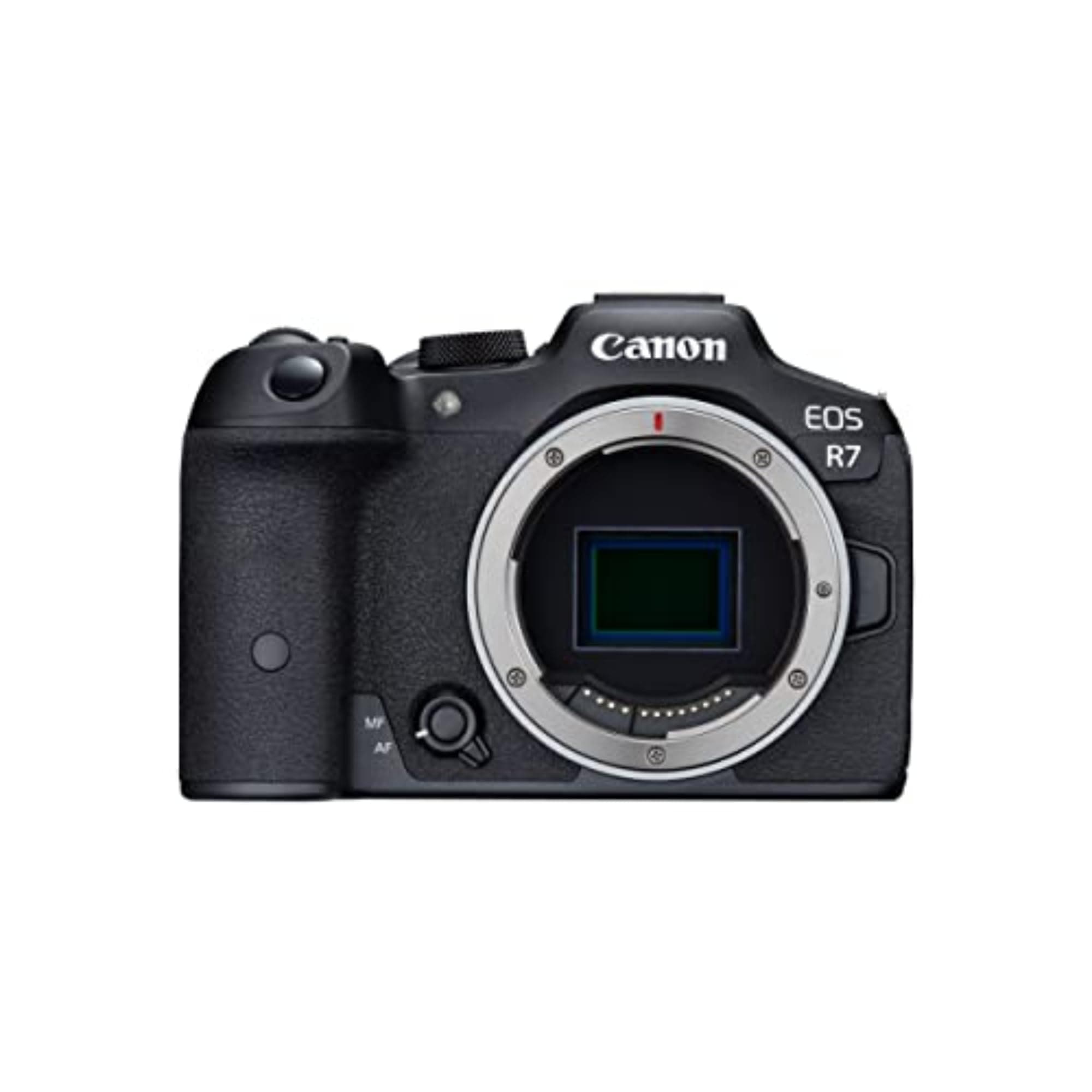 Canon EOS R7 32.5MP Mirrorless Digital Camera Body (APS-C Sensor, 30 FPS, Next Gen Auto Focus, Next Level Image Stabilisation, 4K) – Black
