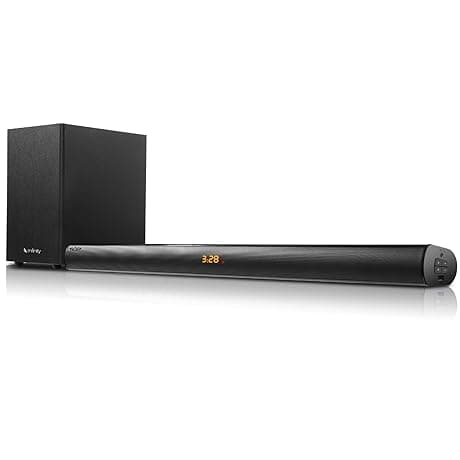 (Renewed) Infinity (JBL) Sonic B200WL 160 Watt 2.1 Channel Wireless Bluetooth Soundbar (Black)