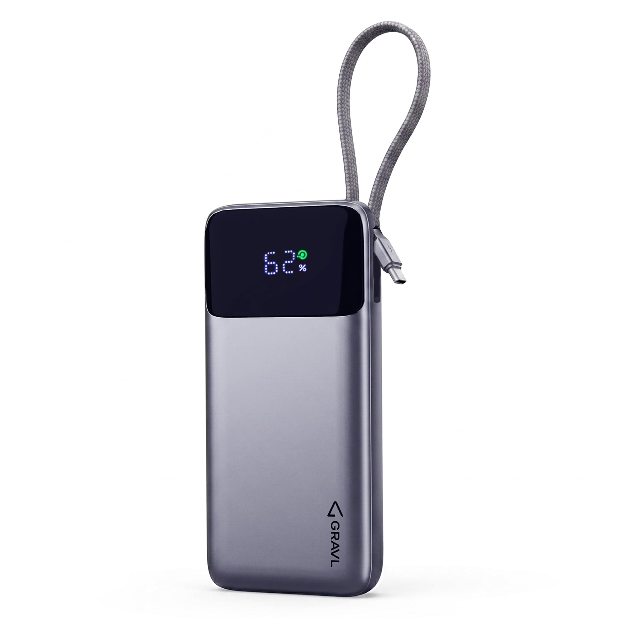 GRAVL Axis 67 Laptop Power Bank 20000mAh 67W Fast Charging 4-Year Warranty | For Laptop iPhone Android, Flight Safe, Mult...