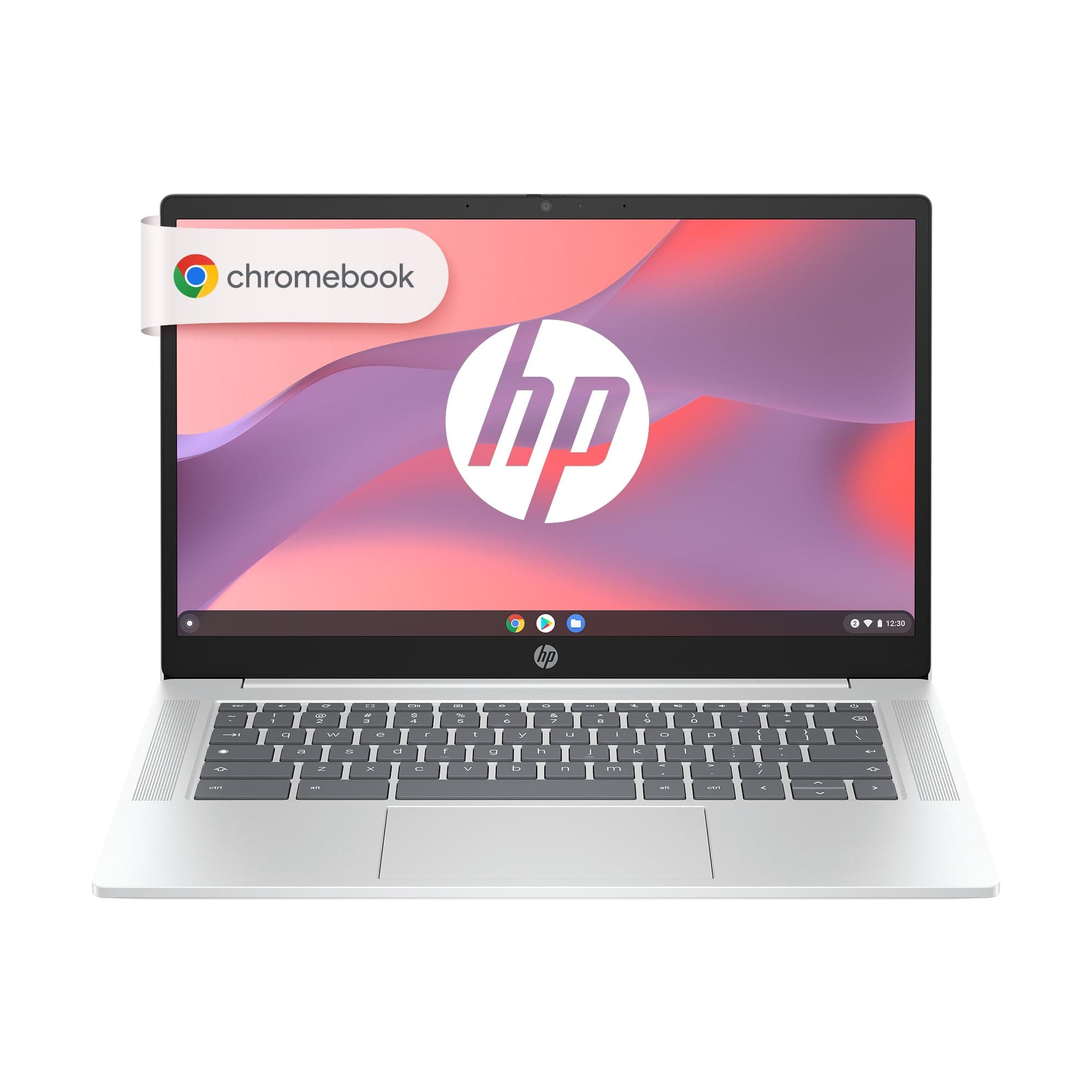 HP Chromebook 14, Chrome OS, Intel Processor N100, Chromeos, 14-Inch (35.6 Cm),Hd, 4Gb LpDDR5,64GB Emmc, Intel UHD Graphics, 720P HD Camera W/Privacy ...