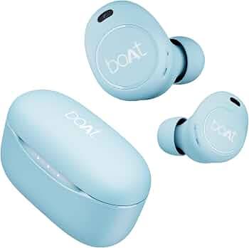 boAt Newly Launched Airdopes 121 V2 Plus TWS Earbuds with 50 HRS Playtime,Quad Mics w/ENx Tech,ASAP Charging, Beast Mode(50ms Low Latency),BTv5.3 & IP...