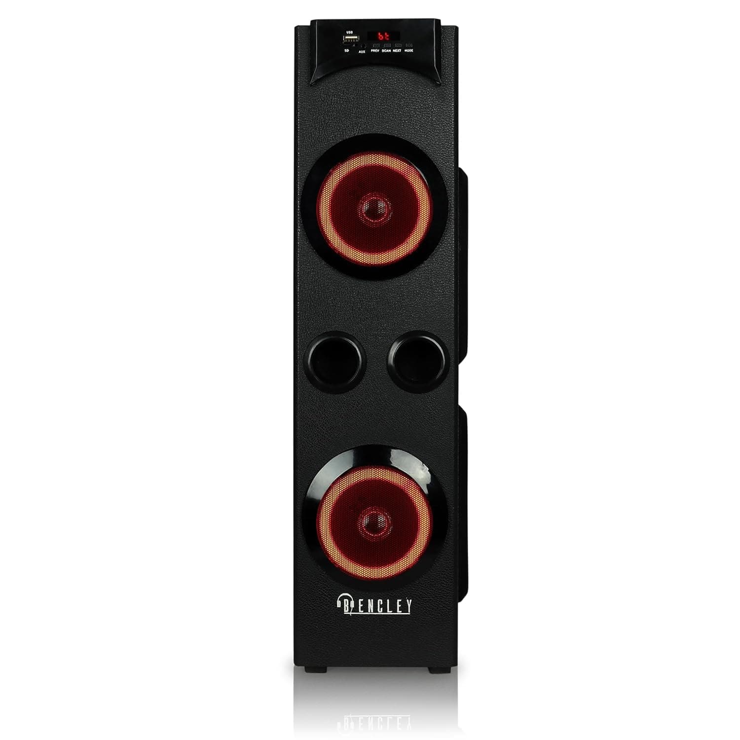 BENCLEY Double Woofer Tower Speakers/Bluetooth Speaker/Multimedia Speaker/Home Theater with FM Pen Drive Mobile Aux Support (60 cm Height)
