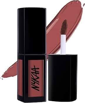 Nykaa Matte to Last Liquid Lipstick (14 Jhumki, Brown)