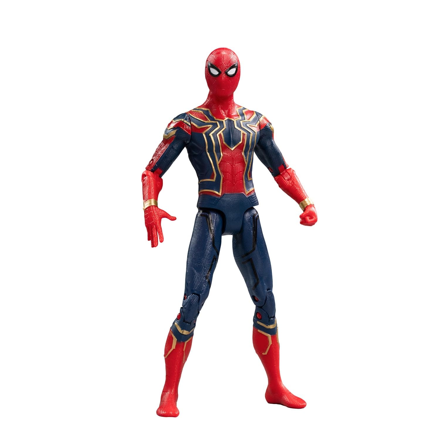 Marvel Iron Spider-Man 7 Inch Superhero Action Figure Toy | Avengers Marvel Collectible Figurine | Fully Articulated ABS + PV Material | Superheroes T...