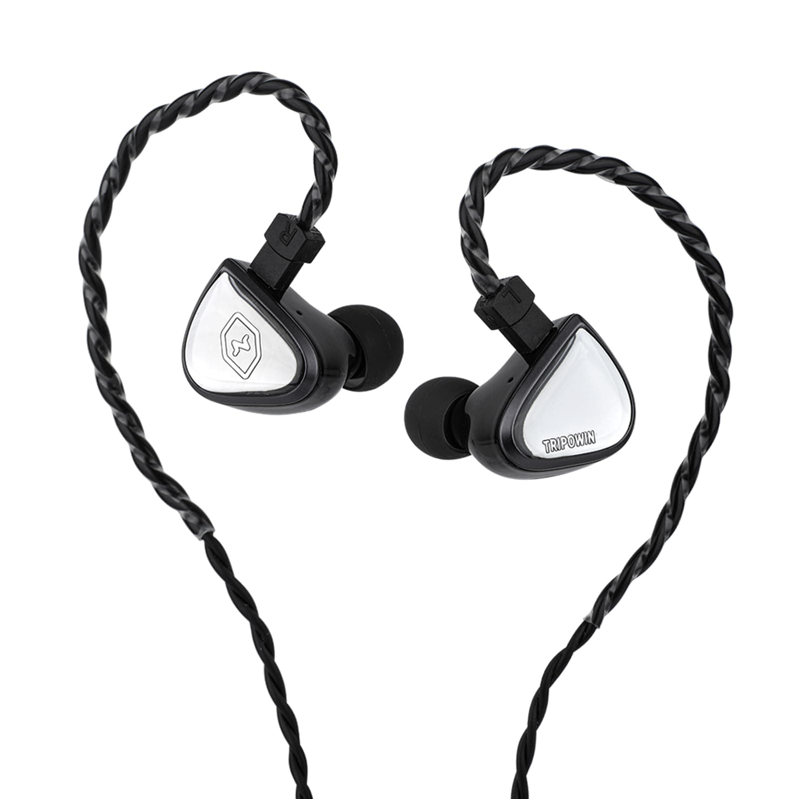 Linsoul Tripowin x 0DiBi: Vivace in Ear Monitor, 10mm Titanium Diaphragm Dynamic Driver IEM, HiFi Wired Earbuds Earphone, Gaming Earbuds with 2Pin Det...