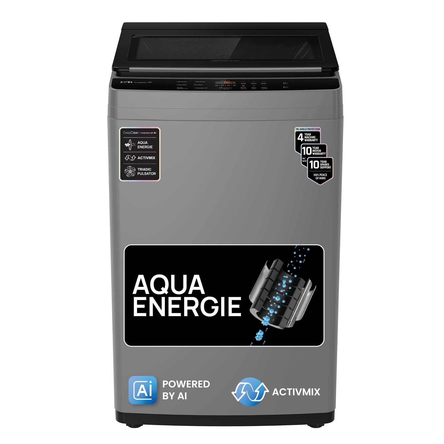 IFB 6.5Kg 5 Star with Deep Clean Technology, AI Powered, Fully Automatic Top Load Washing Machine (TL650MG1, Aqua Energie, ActivMix, with Soft Close D...