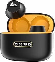 WeCool BT1 Stylish Earbuds with Magnetic Charging Case IPX5 Wireless Earphones with Digital Battery Indicator for Crisp Sound Bluetooth Earphones for