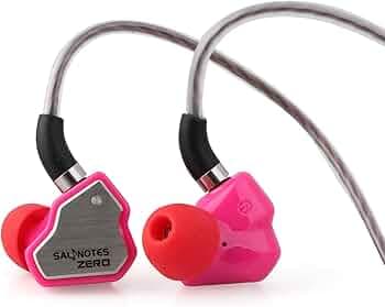 Linsoul 7Hz Salnotes Zero HiFi 10mm Dynamic Driver in-Ear Earphone IEM with Metal Composite Diaphragm Stainless Steel Faceplate Detachable 2Pin OFC Ca...