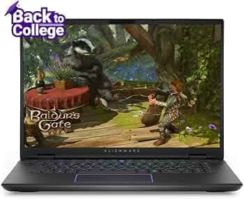 (Refurbished) Alienware m16 R2 Gaming Laptop, AI Enabled Processor Intel Core Ultra 9 185H, 16GB, 1TB SSD, NVIDIA RTX 4060, 8 GB GDDR6, 16" (40.6cm) Q...