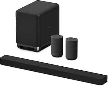 Sony New Launch BRAVIA Theatre Bar 8 Premium Soundbar Home Theatre System for TV with 360 Spatial Sound Mapping,IMAX,Dolby Atmos/DTSx(HT-A80000) with ...