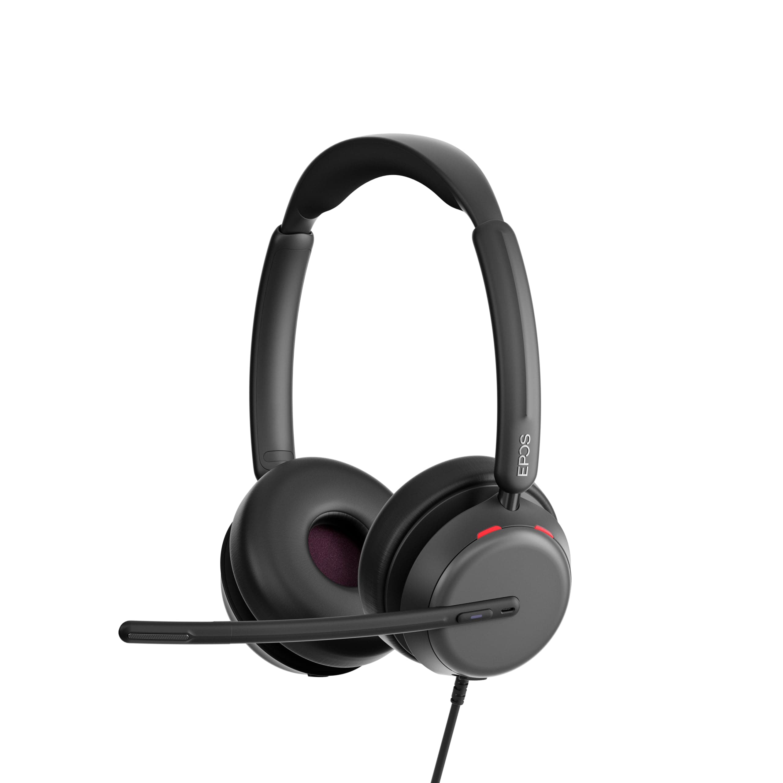 EPOS Impact 860T ANC - Advanced Noise Cancelling Headset for Open Office Environments, Super Wideband Audio, USB-C Connectivity, Certified for Microso...