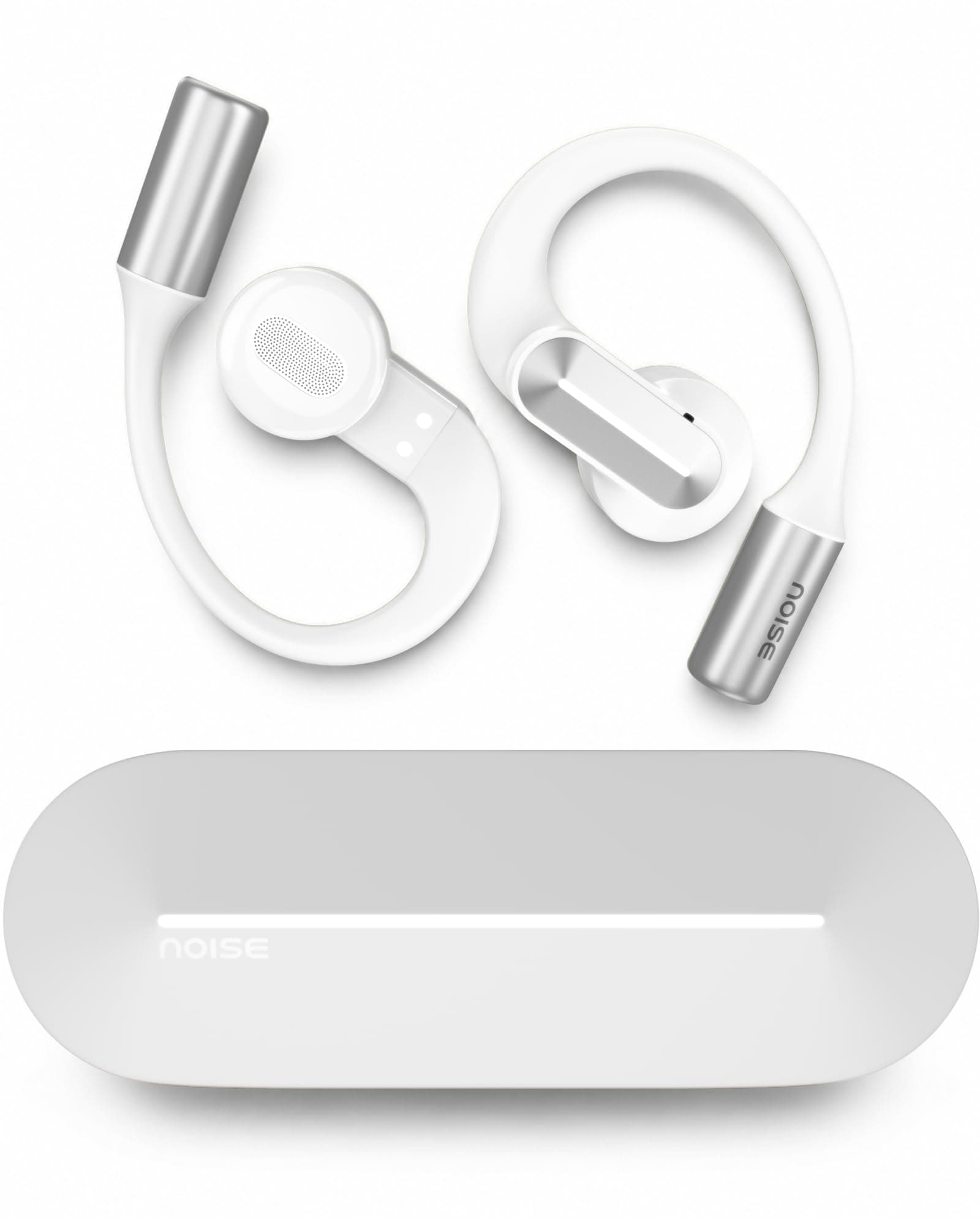 Noise Alt Buds Open Wireless Open-Ear Earbuds (2026), Red Dot Award-Winning Design, Hi-Res LHDC Audio, AI-Powered, Quad Mic ENC, App Support, Up to 35...