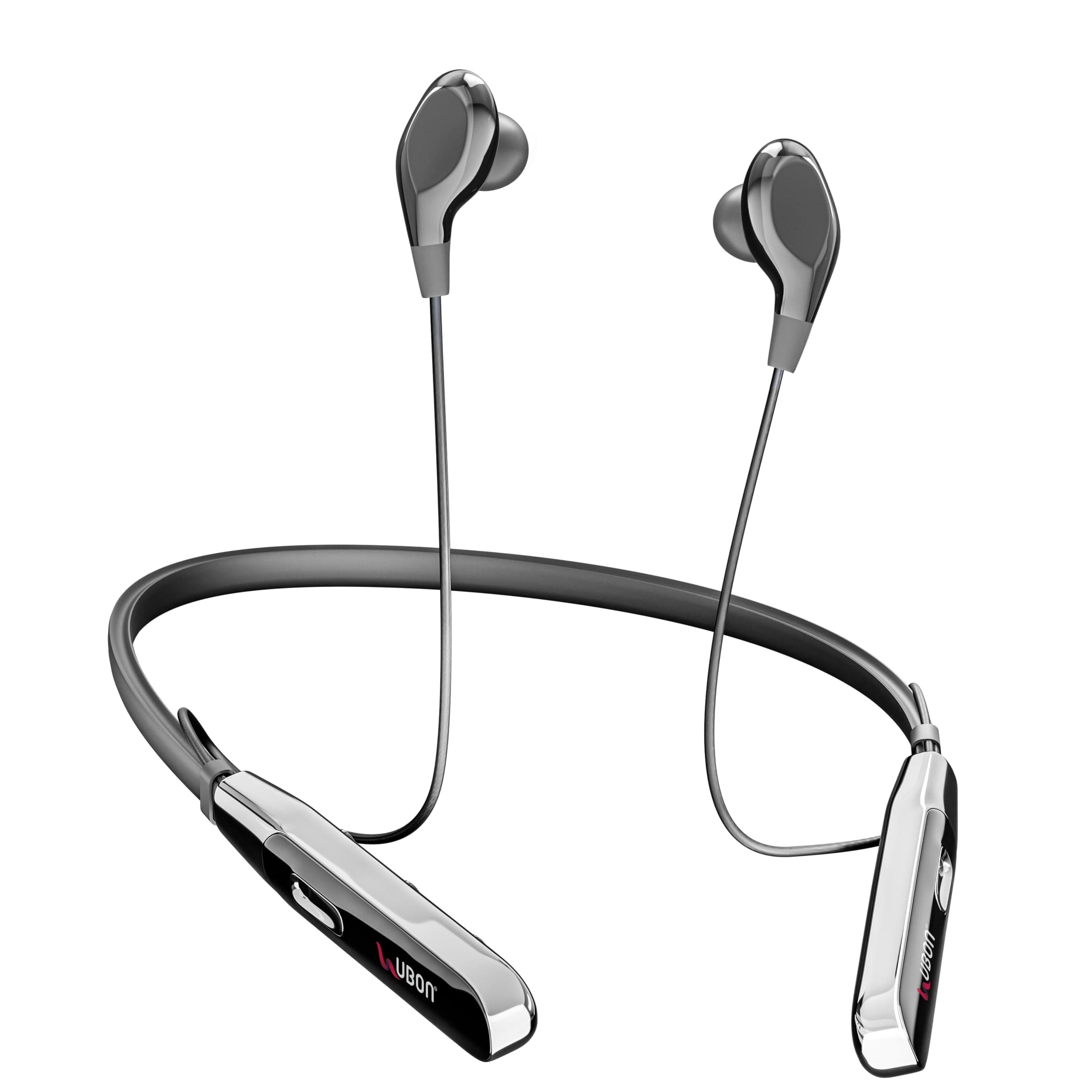UBON CL50 Bluetooth Neckband with 45hrs Playtime, Dual Pair, Fast Charge, Low Latency, Magnetic Buds, Bluetooth Neckband, Wireless with Mic Earphones ...