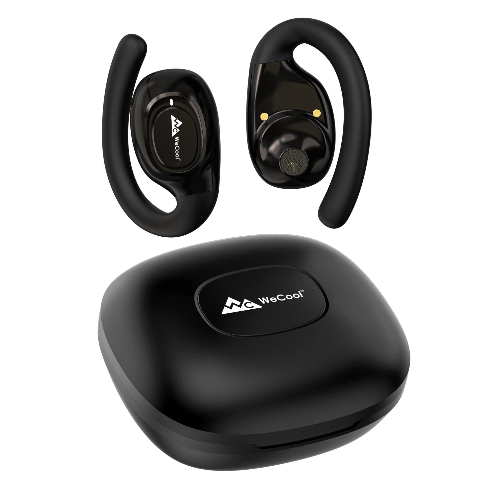 WeCool X3 OWS Open-Ear Wearable Stereo Bluetooth Earphones with Ear-Hook,Bluetooth 5.3 True Wireless Ear Buds for Running & Workouts with 24 Hours Lon...
