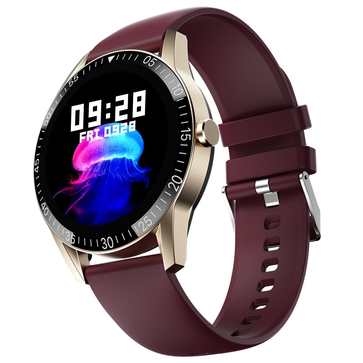 Fire-Boltt Talk Bluetooth Calling Smartwatch, 1.39" TFT Display with Dual Button, Hands On Voice Assistance, 120 Sports Modes, in Built Mic & Speaker ...