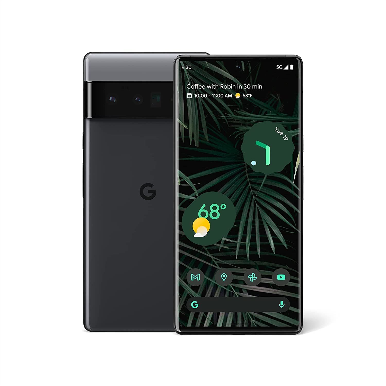 Google Pixel 6 Pro 5G (Stromy Black, 12GB RAM, 256GB Storage)