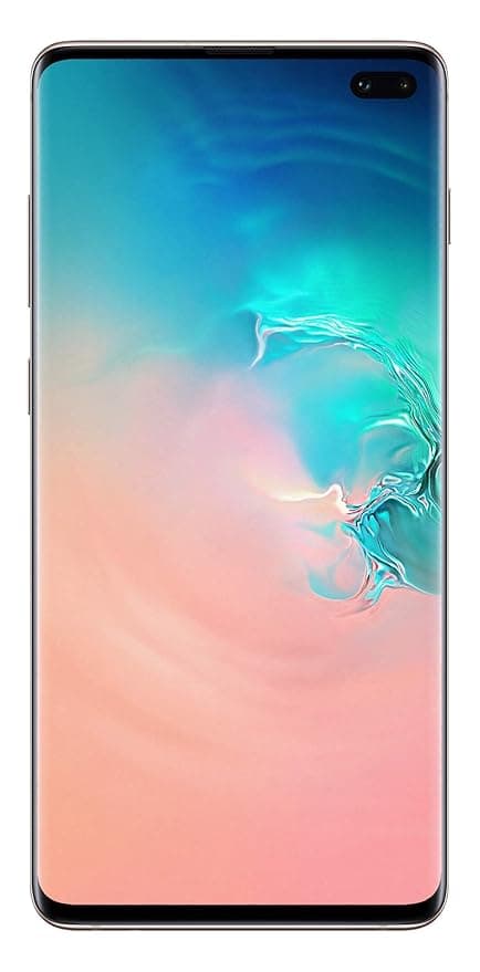 Samsung Galaxy S10 Plus SM-G975FCWHINS (Ceramic White, 12GB RAM, 1TB Storage) Smartphones